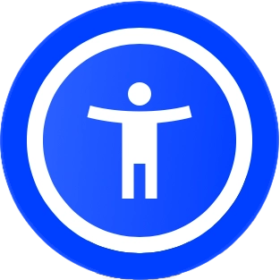 Icon of man with arms outstretched